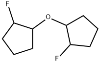 Cyclopentane, 1,1-oxybis[2-fluoro- (9CI) Structure