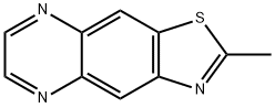 Thiazolo[4,5-g]quinoxaline, 2-methyl- (6CI) 结构式