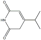 Glutaconimide, 3-isopropyl- (6CI) 化学構造式