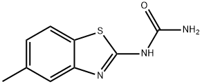 Urea, (5-methyl-2-benzothiazolyl)- (6CI) Struktur