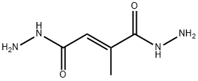 Mesaconic  acid,  dihydrazide  (6CI) 化学構造式