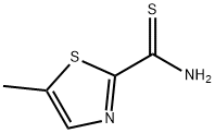 2-Thiazolecarboxamide,  5-methylthio-  (6CI) Struktur