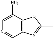 2-甲基噁唑[4,5-C]吡啶-7-胺,118767-90-1,结构式