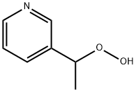 Hydroperoxide, 1-(3-pyridinyl)ethyl (9CI) 化学構造式