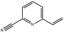 Picolinonitrile, 6-vinyl- (6CI) 化学構造式