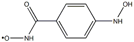 Nitroxide,  4-(oxyamino)benzoyl  (9CI) Struktur