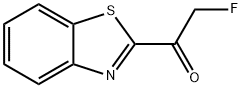 Ketone, 2-benzothiazolyl fluoromethyl (8CI) 化学構造式