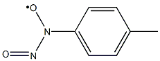 ニトロソp-トリルニトロキシドラジカル 化学構造式