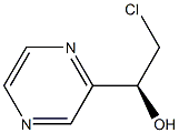 Pyrazinemethanol,  -alpha--(chloromethyl)-,  (-alpha-S)-  (9CI) Structure