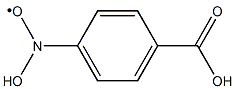 Nitroxide,  4-carboxyphenyl  hydroxy  (9CI) Structure