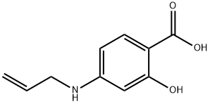 Salicylic acid, 4-(allylamino)- (5CI) Structure