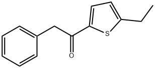 Ketone, benzyl 5-ethyl-2-thienyl (5CI) Structure