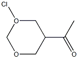 Ketone,  5-chloro-5-m-dioxanyl  methyl  (5CI),651330-33-5,结构式