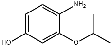 Phenol, 4-amino-3-isopropoxy- (5CI) 化学構造式