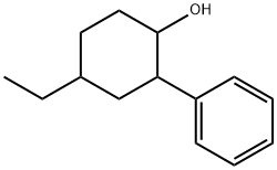 Cyclohexanol, 4-ethyl-2-phenyl- (4CI) 化学構造式