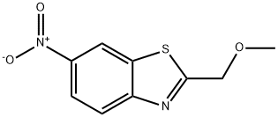 Benzothiazole, 2-(methoxymethyl)-6-nitro- (5CI) Structure