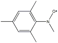 Nitroxide,  methyl  2,4,6-trimethylphenyl  (9CI) Structure