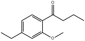 Butyrophenone, 4-ethyl-2-methoxy- (5CI),706784-85-2,结构式