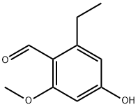 o-Anisaldehyde, 6-ethyl-4-hydroxy- (5CI) Structure