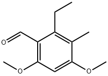 m-Tolualdehyde, 2-ethyl-4,6-dimethoxy- (5CI) 结构式