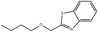 Benzothiazole, 2-(butoxymethyl)- (5CI) Structure