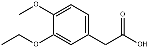 Acetic acid, (3-ethoxy-4-methoxyphenyl)- (5CI) Structure
