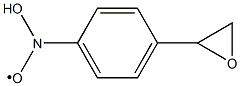 Nitroxide,  hydroxy  4-oxiranylphenyl  (9CI) 化学構造式