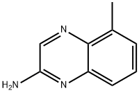 Quinoxaline,  2-amino-5-methyl-  (5CI) Structure