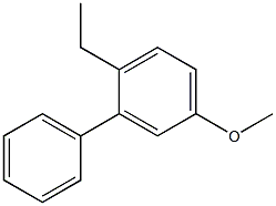 Anisole, 4-ethyl-3-phenyl- (5CI) 结构式