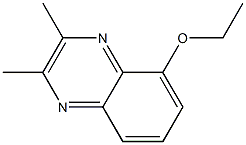 Quinoxaline, 5-ethoxy-2,3-dimethyl- (5CI) Structure