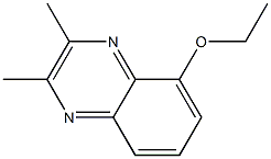 Quinoxaline, 5-ethoxy-2,3-dimethyl- (5CI) Struktur