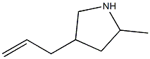 Pyrrolidine, 4-allyl-2-methyl- (4CI),733752-87-9,结构式