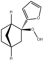 Hydroperoxide, (1S,2S,4R)-2-(2-furanyl)bicyclo[2.2.1]hept-2-yl (9CI) Structure