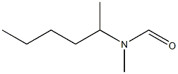 Formamide, N-methyl-N-(1-methylpentyl)- (5CI) 结构式