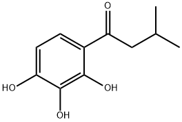 Butyrophenone, 2,3,4-trihydroxy-3-methyl- (5CI) Struktur