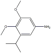Aniline, 3-isopropyl-4,5-dimethoxy- (4CI) Structure
