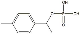 Benzenemethanol, alpha,4-dimethyl-, dihydrogen phosphate (9CI) Structure
