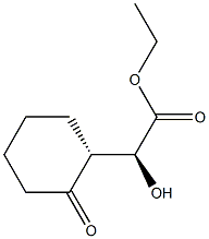 Cyclohexaneacetic acid, -alpha--hydroxy-2-oxo-, ethyl ester, (-alpha-S,1R)- (9CI),792909-04-7,结构式