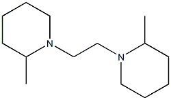 Piperidine, 1,1-(1,2-ethanediyl)bis[2-methyl- (9CI) 结构式