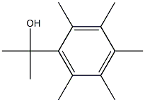 Benzyl alcohol, heptamethyl- (4CI) Structure