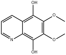 5,8-Quinolinediol, 6,7-dimethoxy- (4CI) 结构式