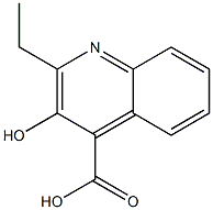 Cinchoninic acid, 2-ethyl-3-hydroxy- (4CI) 结构式