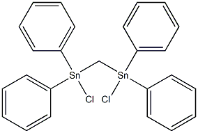 Stannane,methylenebis[chlorodiphenyl- (9CI),84633-99-8,结构式