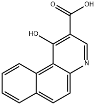 Benzo[f]quinoline-2-carboxylic acid, 1-hydroxy- (5CI) Structure