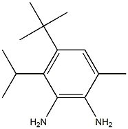 Toluene-2,3-diamine,  5-tert-butyl-4-isopropyl-  (4CI) Structure