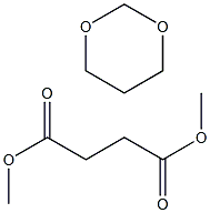2-p-Dioxanesuccinic  acid,  dimethyl  ester  (5CI) Structure
