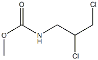Carbamic  acid,  (2,3-dichloropropyl)-,  methyl  ester  (5CI) 化学構造式