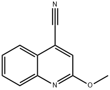 Cinchoninonitrile,  2-methoxy-  (4CI) Structure