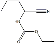 Carbamic  acid,  1-cyanobutyl-,  ethyl  ester  (4CI) Structure