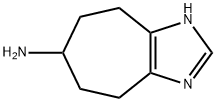 Cycloheptimidazole,  6-amino-1,4,5,6,7,8-hexahydro-  (5CI) 化学構造式